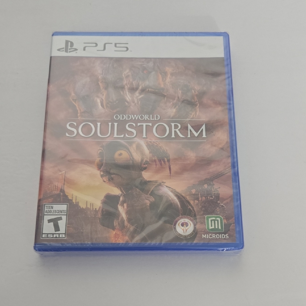 Oddworld Soulstorm PS5 Game - Blue Case